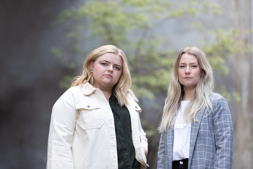 Leder Elise Håkull Klungtveit og nestleder Iril Myrvang Gjørv