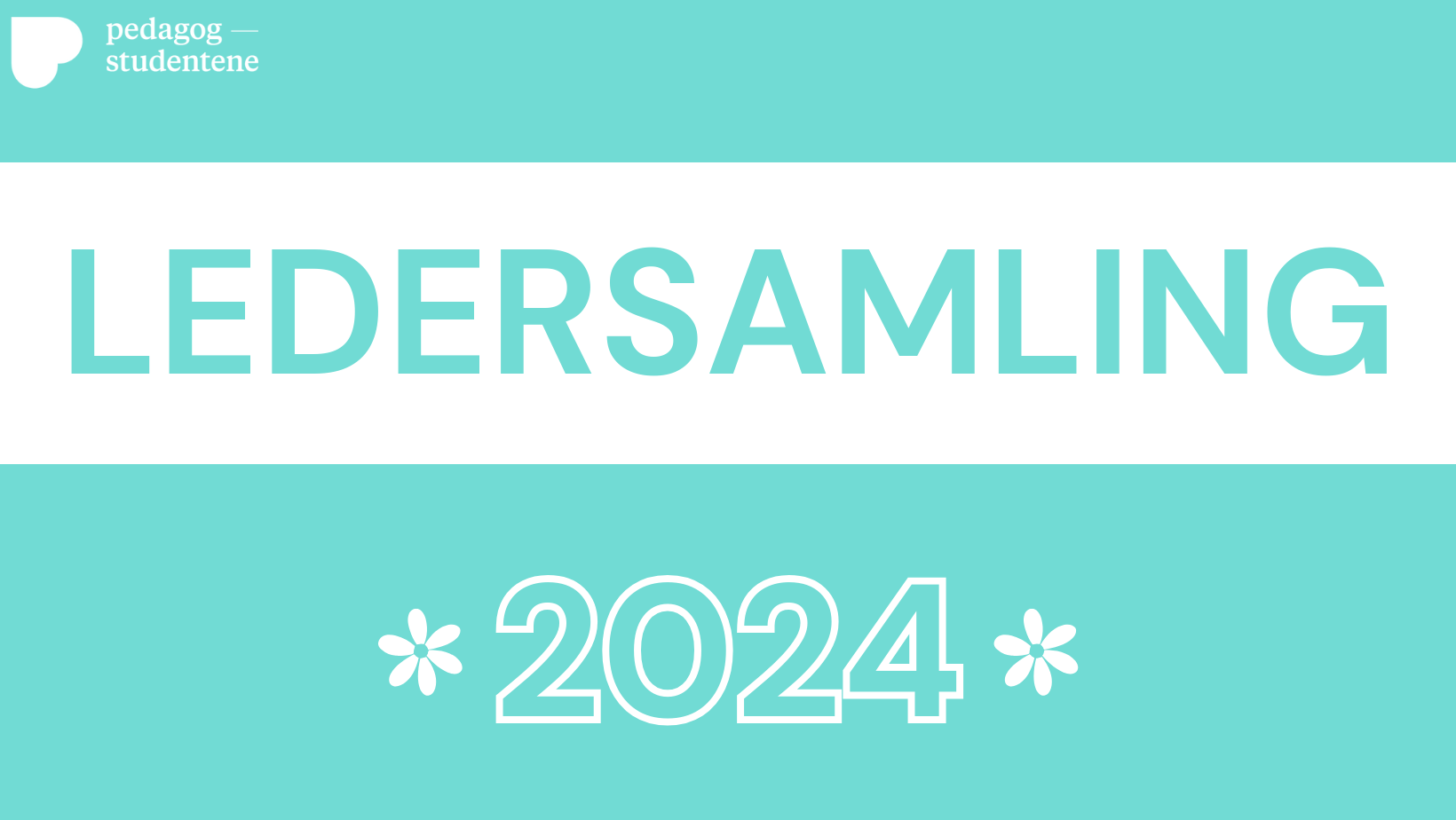 Hovedbildet viser teksten "Ledersamling". Foto 