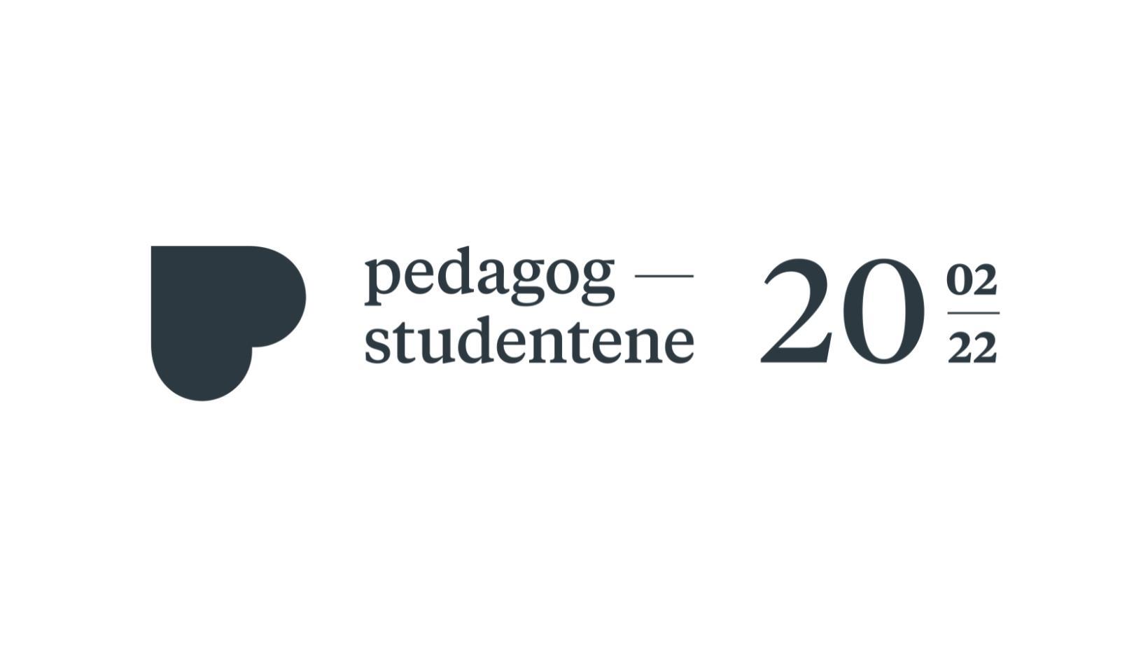 Jubileumslogoen til Pedagogstudentene. Illustrasjon. 